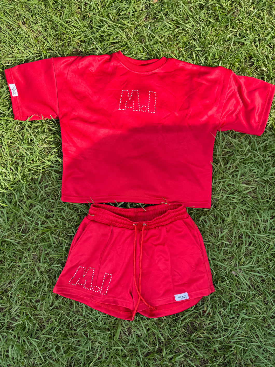 Women’s Red 2-Piece Summer Sets